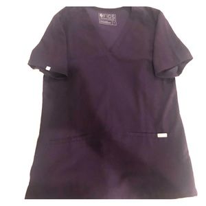 Figs Casma RARE purple scrub top